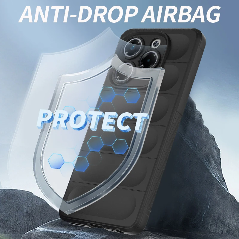 Wireless Charging Soft Case - Simple  Cover