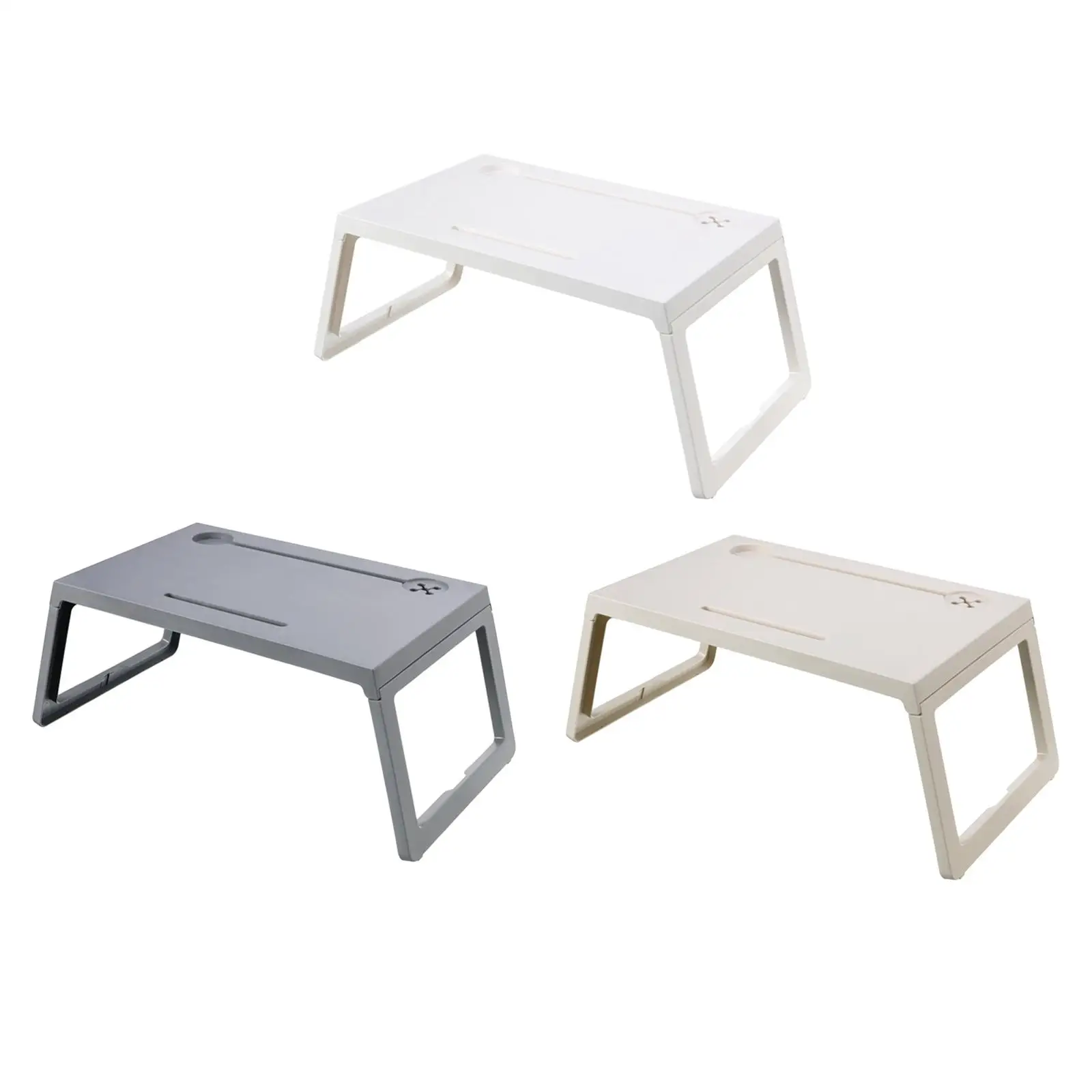 Adjustable Laptop Desk with cups Holder Drawer Breakfast Tray Portable Laptop Table for Reading Floor Table Watching Sofa Bed