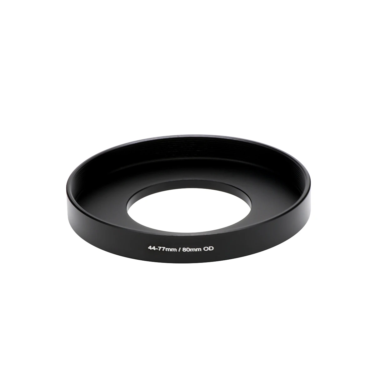 

Step Up Ring 44-77mm with 80mm O.D For 80mm Matte Box or 77mm lens filter etc.,