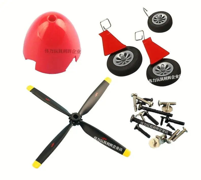 Wltoys XK A280 RC aircraft parts propeller Screw set for propeller landing gear fairing