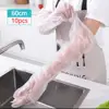 10PCS Waterproof Disposable Gloves Multifunctional Transparent Cleaning Long Gloves Durable Thickened Disposable Hand Sleeves 6