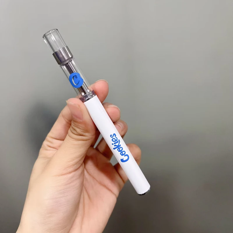 

5pcs Vape Pen Full Ceramic 0.8ml Cookies E-cigarettes Starter Kits Rechargeable 320mah Battery Cartridges Thick Oil Vaporizer
