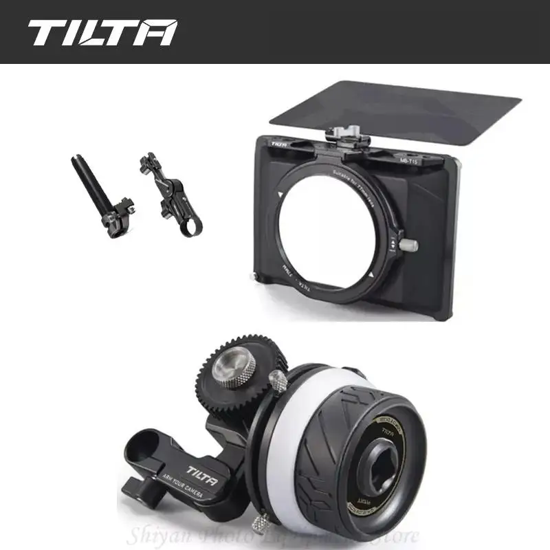 Tilta Ff-T06 Mb-T15 Mini Leggero Follow Focus Zoom Control 4*5.65 Mini Matte Box Per Canon Bmpcc Dslr Sony Camera Gimbal