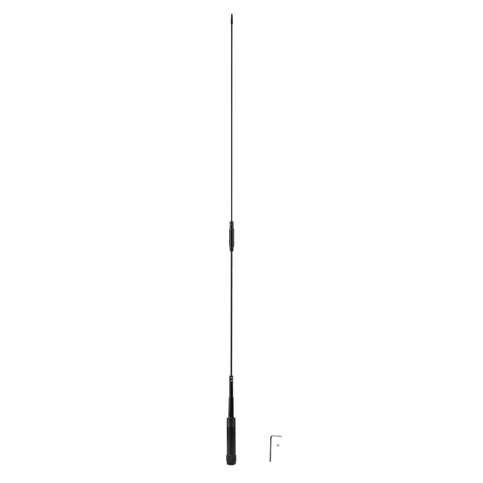 Superbat 3/5.5dB 144/430MHz(136-174MHZ,400-470MHZ) VHF/UHF Dual Band Antenna for Most Dual-band Mobile Radio Models