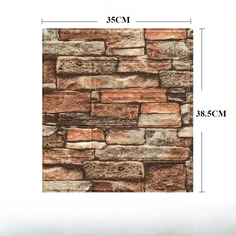 3d Wallpaper three-dimensional wall stickers self-adhesive wallpaper soft package waterproof wall decoration