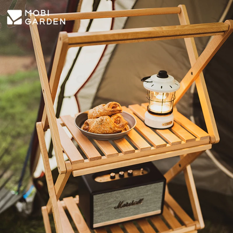 CAPTAIN STAG WOOD PICNIC TABLE VINTAGE