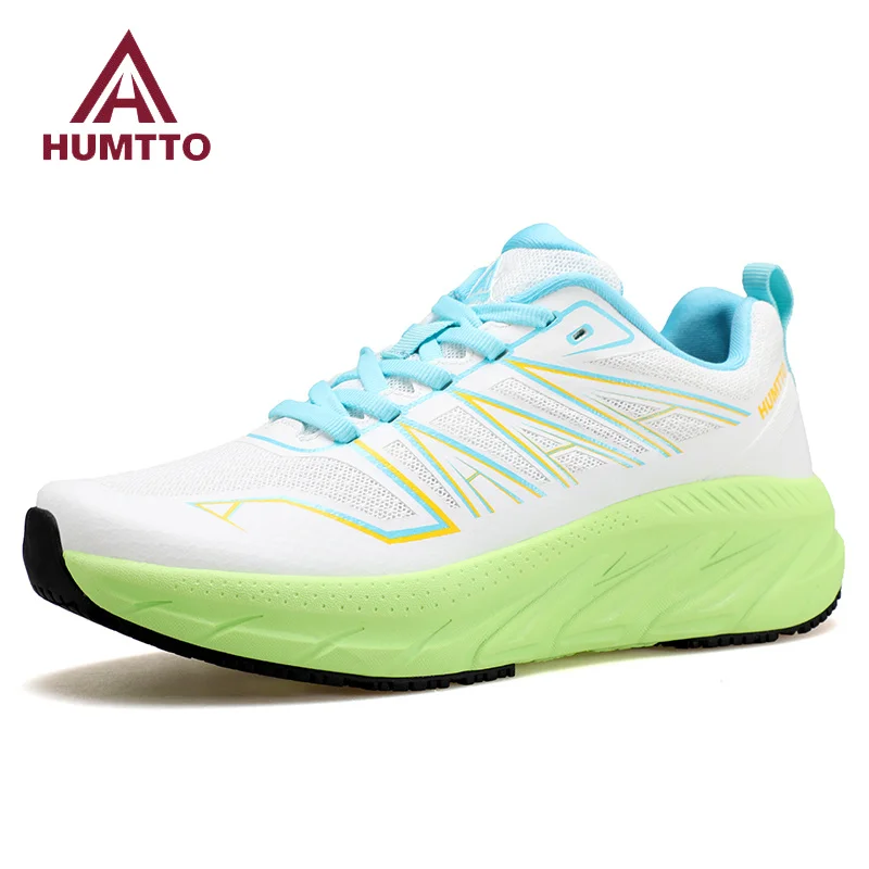 

HUMTTO Marathon Running Shoes Cushioning Luxury Designer Shoes for Women Breathable Black Casual Sneakers Sports Womens Trainers