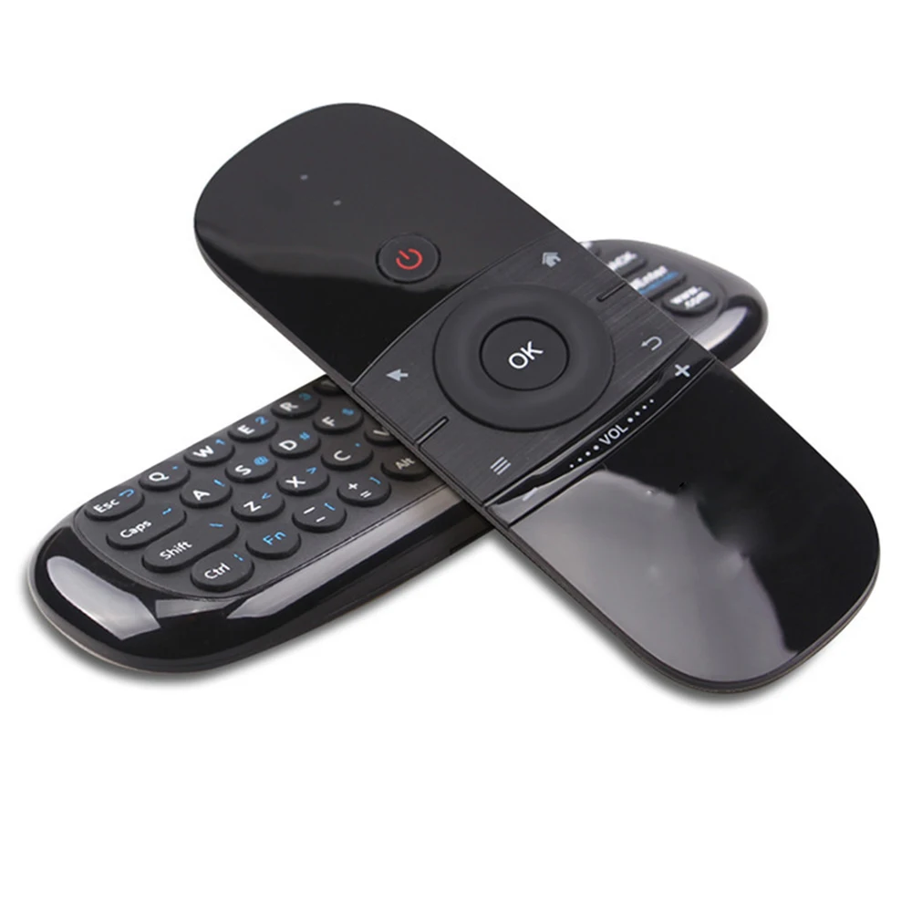 

W1 Air Mouse Ortable Remote Controller 2.4G Wireless Keyboard IR Learning 6-Axis Motion Sense for Smart TV Android TV Box PC