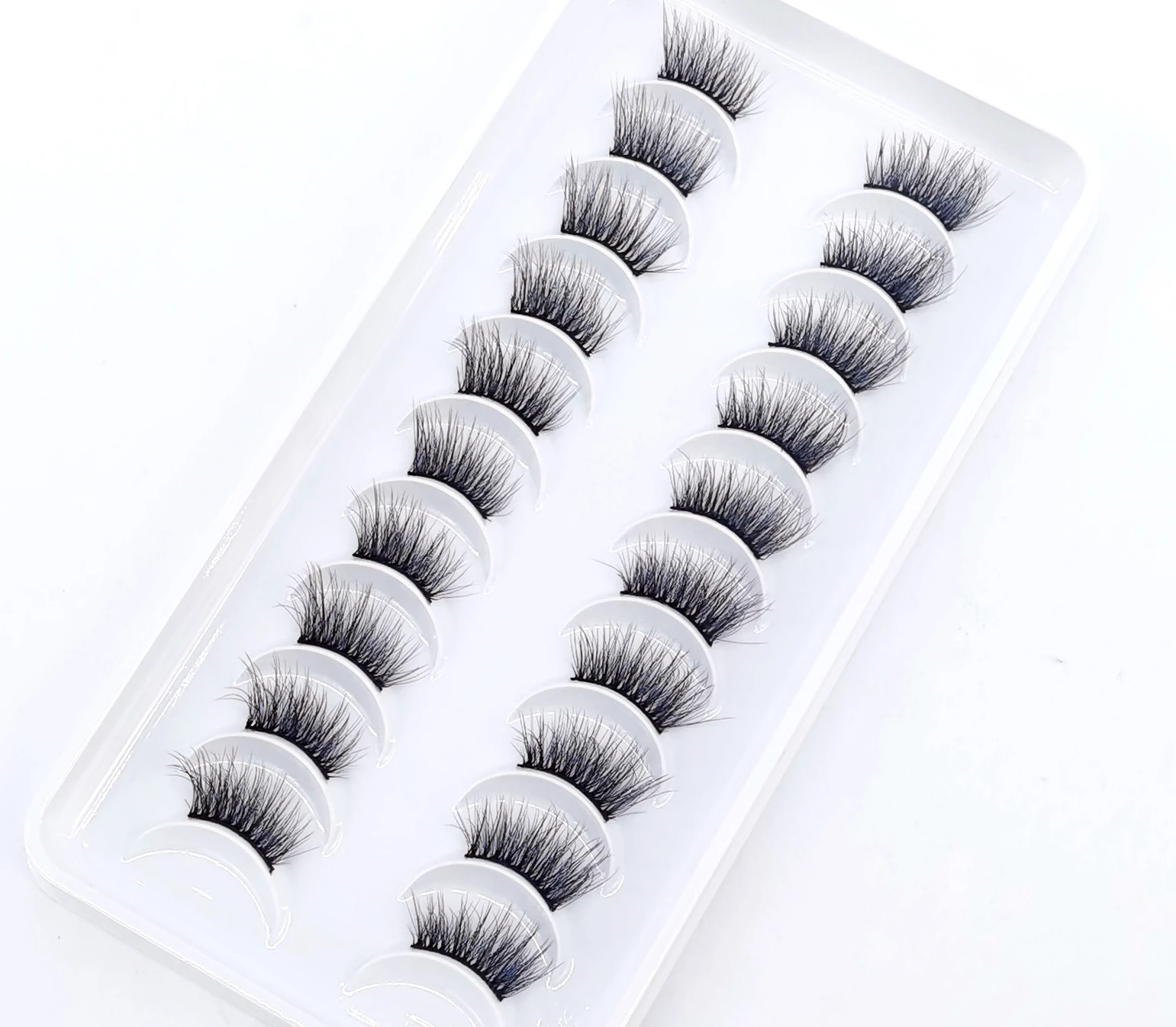 10 Pairs Half Eye Lashes Natural False eyelashes Handmade Faux 3D Mink Lashes Makeup Tools Reusable Eyelash Extension eyelash extensions fake eyelashes eyelash extension eyelash extension lashes false eyelashes eyelash makeup tools