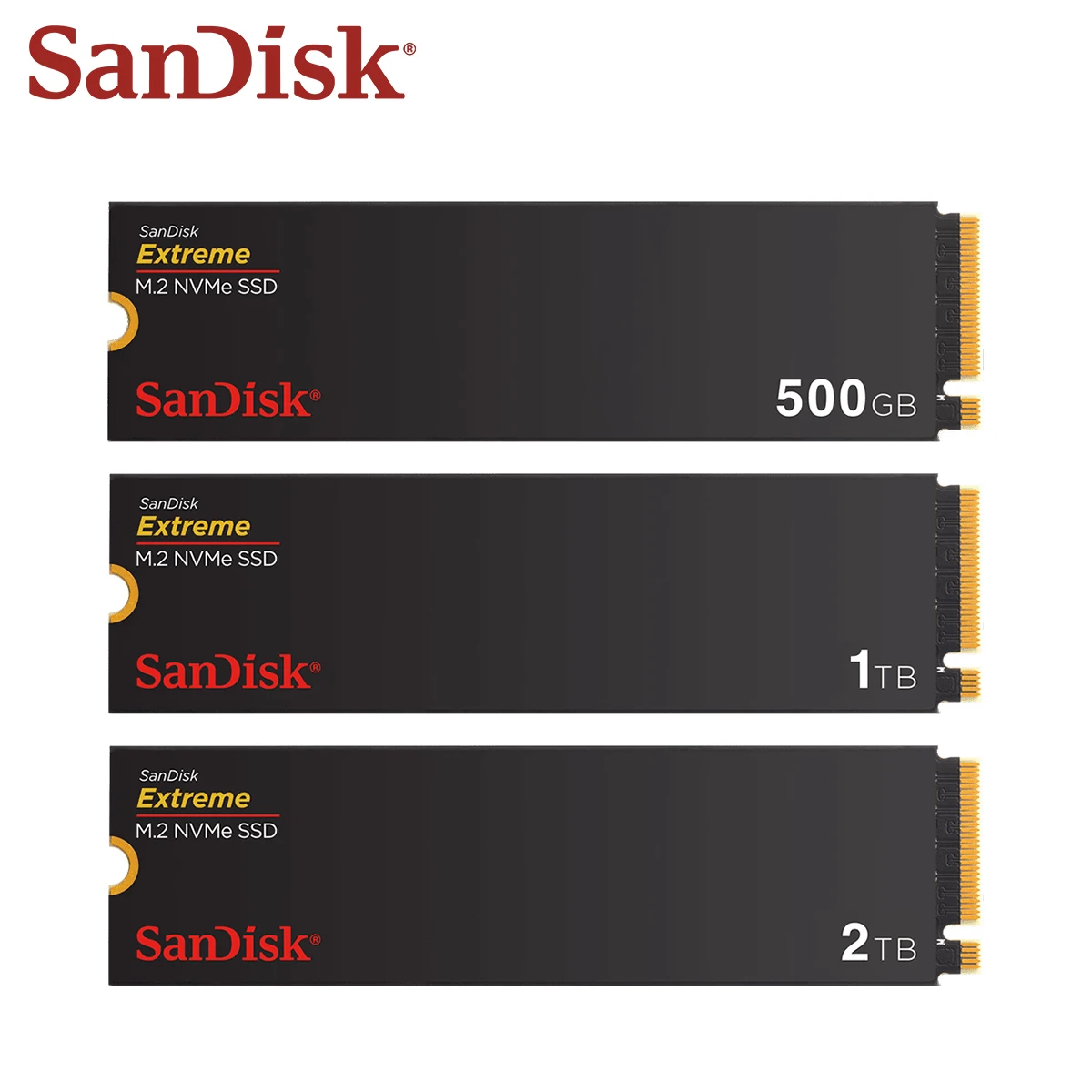 Sandisk SSD M.2 4,0 PCIE 500 NVME 5150 GB 1TB 2TB extreme 