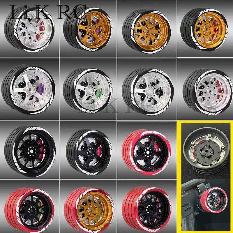 Metallo Rc Telecomando Trasmettitore Volante Volantino Per Flysky Nb4 Sanwa Mt4 Futaba 3Pv Wfly X9