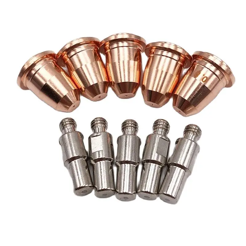 5 Pz Pr0110 Elettrodo E 5 Pz Pd0116 Ugello S45 Cut55 Pt-40 Pt40 Ipt-40 Pt 40 Hc4000 Materiali Di Consumo Al Plasma Misura Telwin Plasma 34