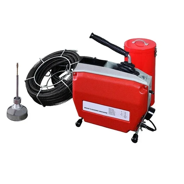 

Electric drain cleaner 3/4"-6" 19-150mm pipe drain cleaning machine