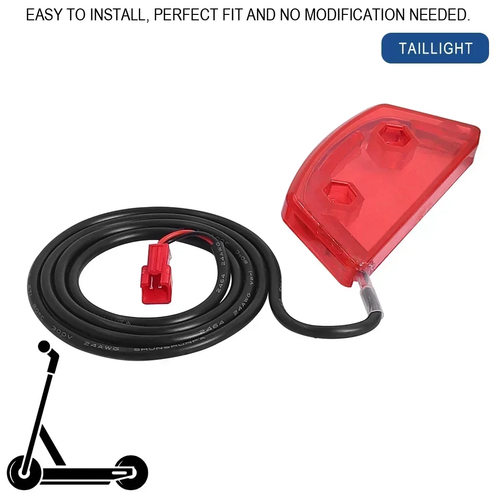Für KUGOO KuKirin G2 MAX Elektrische Roller Warnung Lampe Rücklicht Hinten Rücklicht Montage Ersatz Zubehör Teile – Detail 5