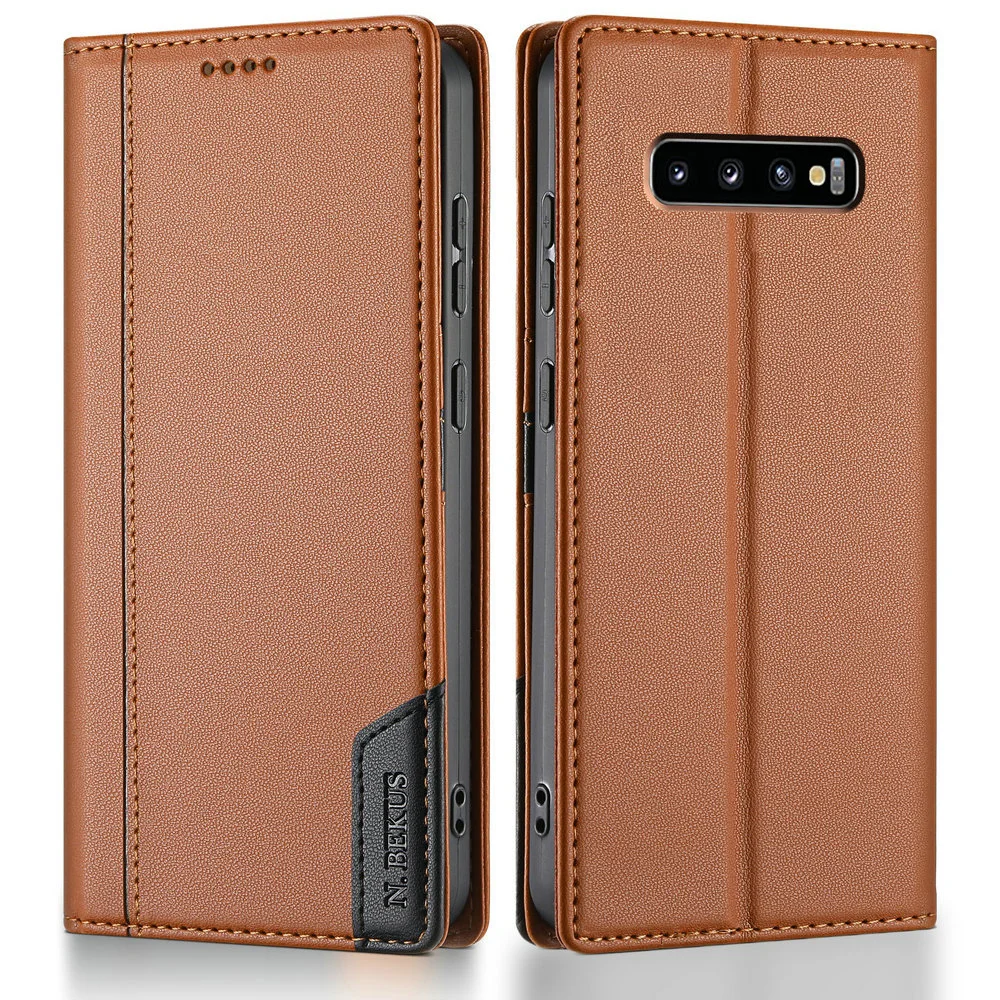 Luxury RFID Leather Flip Cover Case for Samsung Galaxy Note and S Series