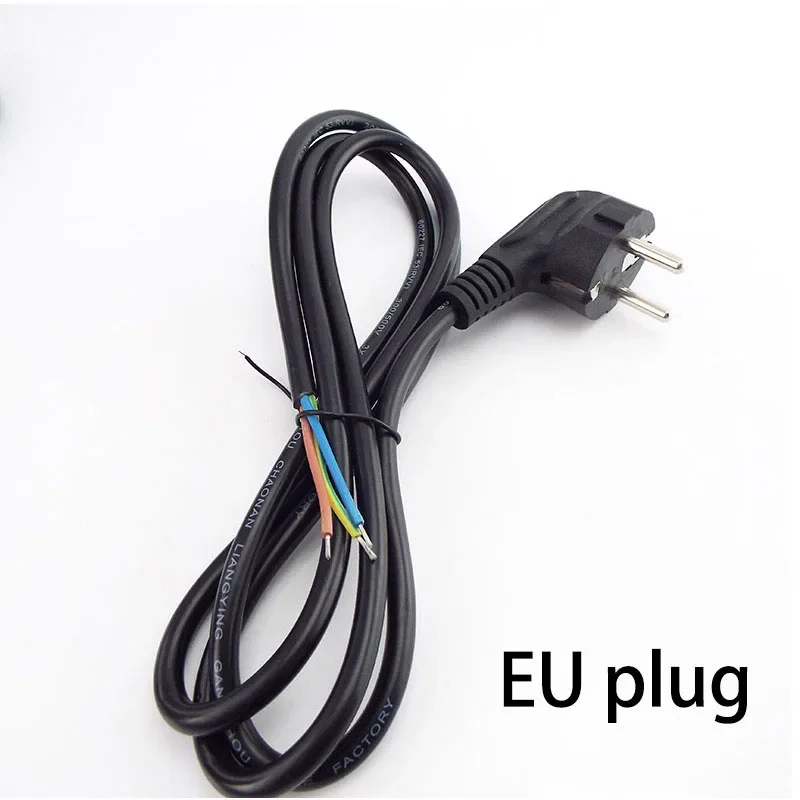 

1.5m Open End Rewired AC Power Cable Dishwashers wire AC Power Supply Extension Cord For Electrical Fan Vacuum Dishwashers C1