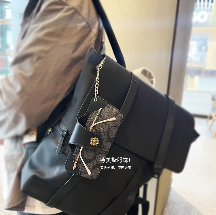 Retro Portable Glasses Case Myopic Glasses purses Sunglasses Storage Bag Protective Case Men's and Women's Sunglasses Bag