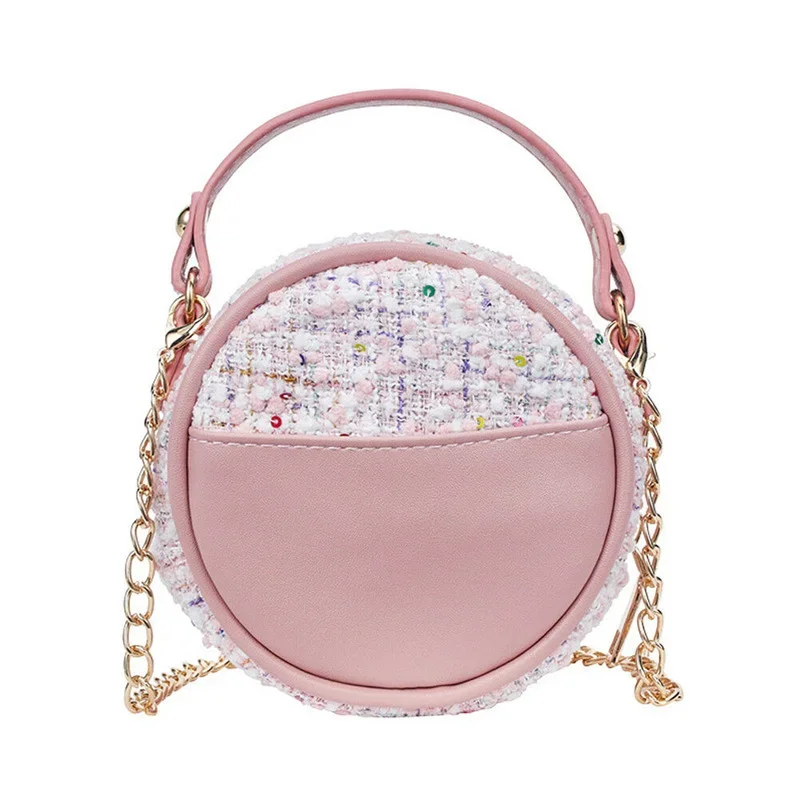 New Women Bag Lady Little Girls Toddler Princess Lovely Bag Kids Baby Messenger Shoulder Crossbody Flower Bag - 5