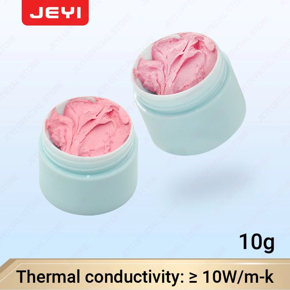 Thermal paste JEYI 10W/mk 10g Silicone Conductive Grease Thermal Compound for Cooling Heat Sink Interface Processor CPU GPU VGA