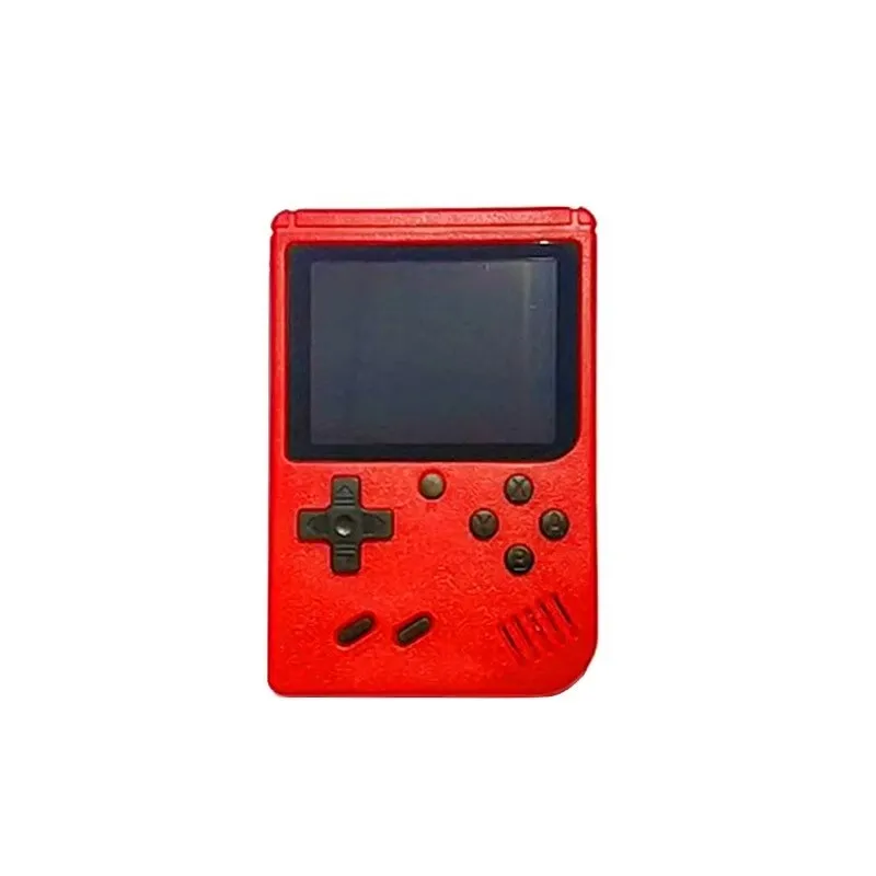 A Red Retro Classic Games Children's Handheld Small Game