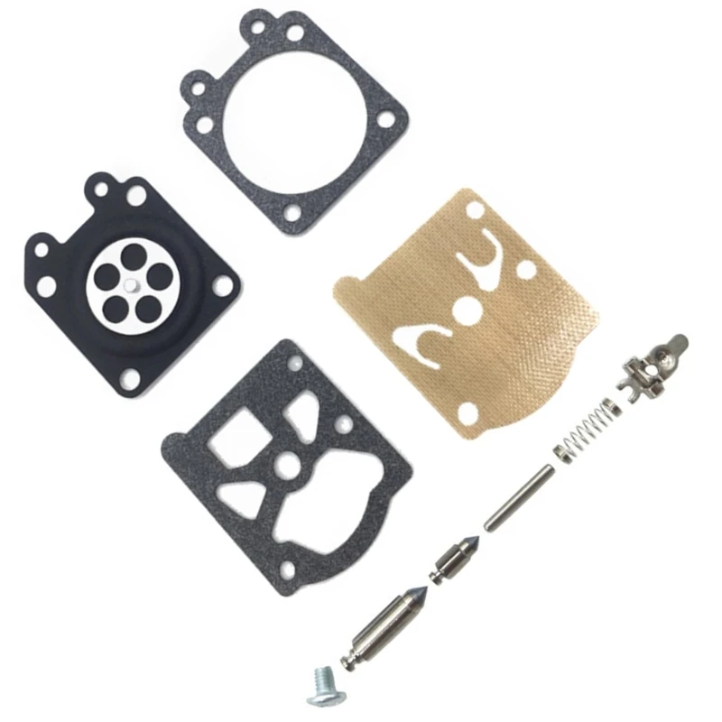 Carburetor Repair Gasket Kit for Walbro Stihl 025 024 026 MS210 MS230 MS250 MS240 MS260 FS85 86 88 Motorcycle Bike 10Sets/5/1Set motorcycle carburetor carburetor repair tool kit