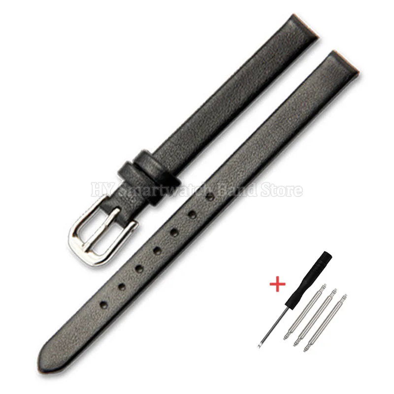 Ultra-Thin Waterproof Leather Sport Watch Strap – Soft Wrist Band