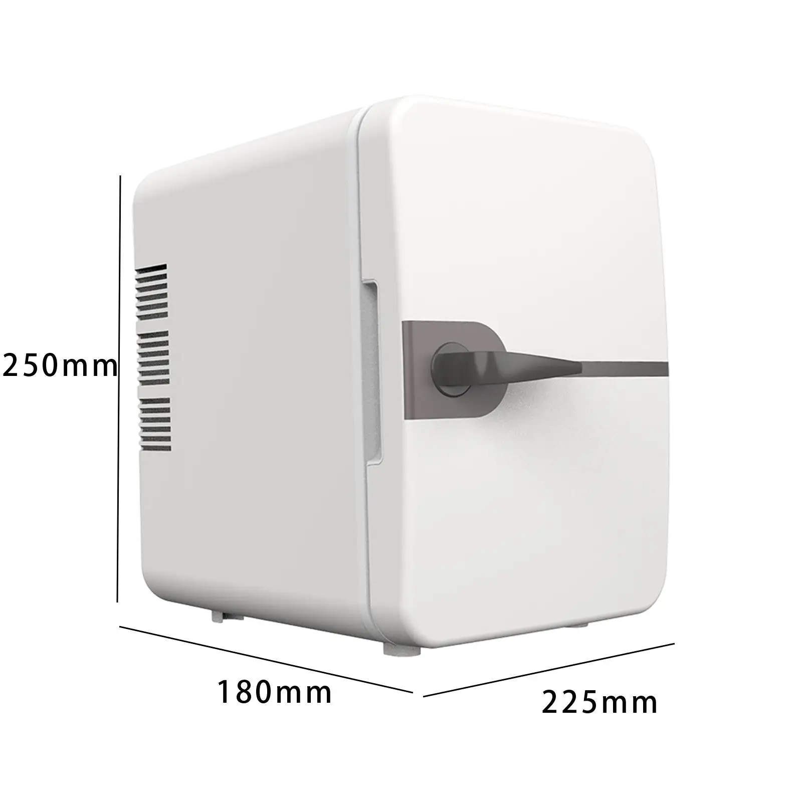 Mini Fridge DC12V 30W Can Store 6 Cans 4 Liters for Beverage Yogurt Beverage