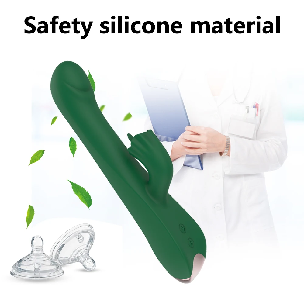 Vibrateur lickant à langue 10 modes stimulateur clitoridien_voghion.com