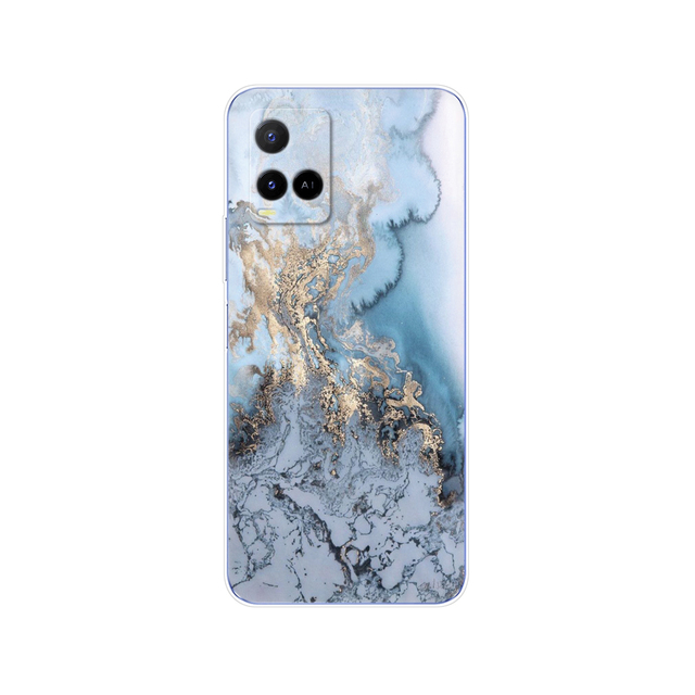 vivo Y21 2021 Case 6.51 inch Back Phone Cover For vivo Y21S Y33S Case For VIVO Y 21 S Silicon Soft TPU Protective Bumper Bag