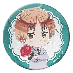 Hetalia: The Beautiful World - Metal Badge Featuring Iconic Characters (02 - 2)