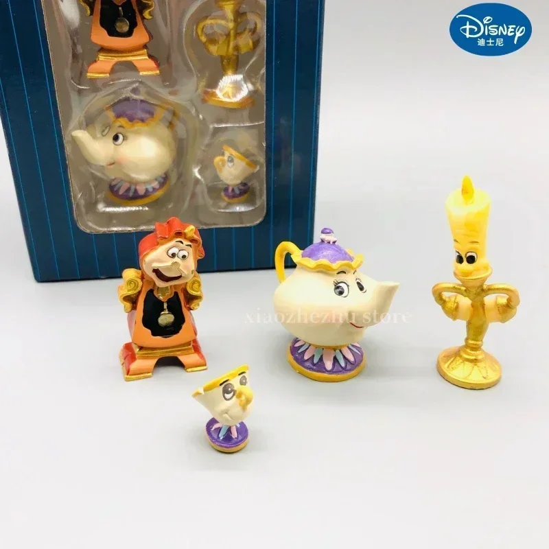ディズニー美女と野獣アクションフィギュアコグスワースミスター時計