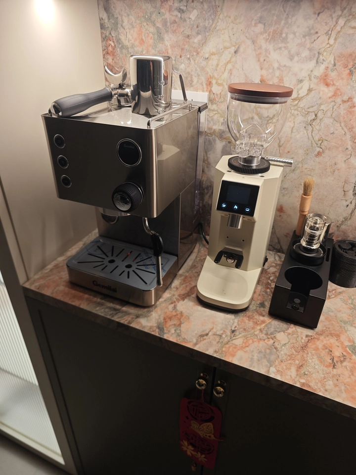 業務用デュアルボイラーエスプレッソマシン ステンレス製プロ仕様