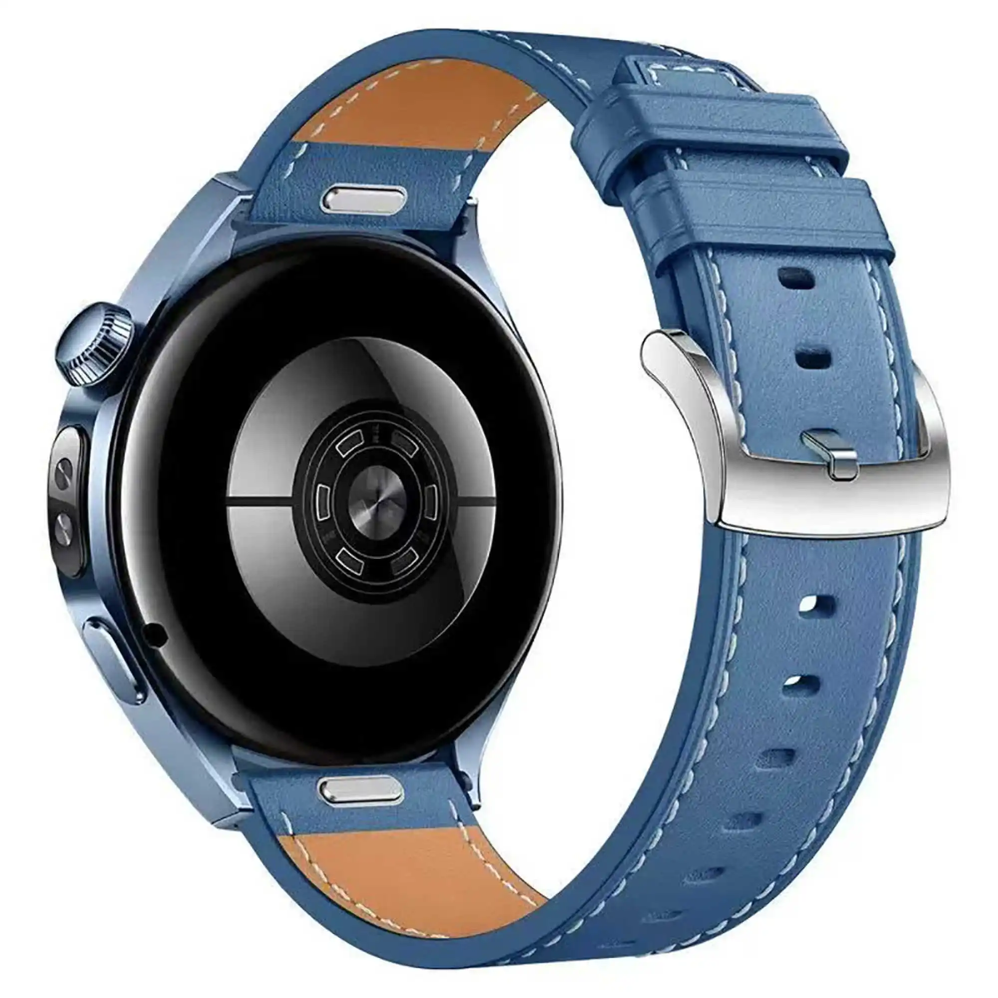 Premium 22mm Leather QuickFit Strap: Elegant Wristband