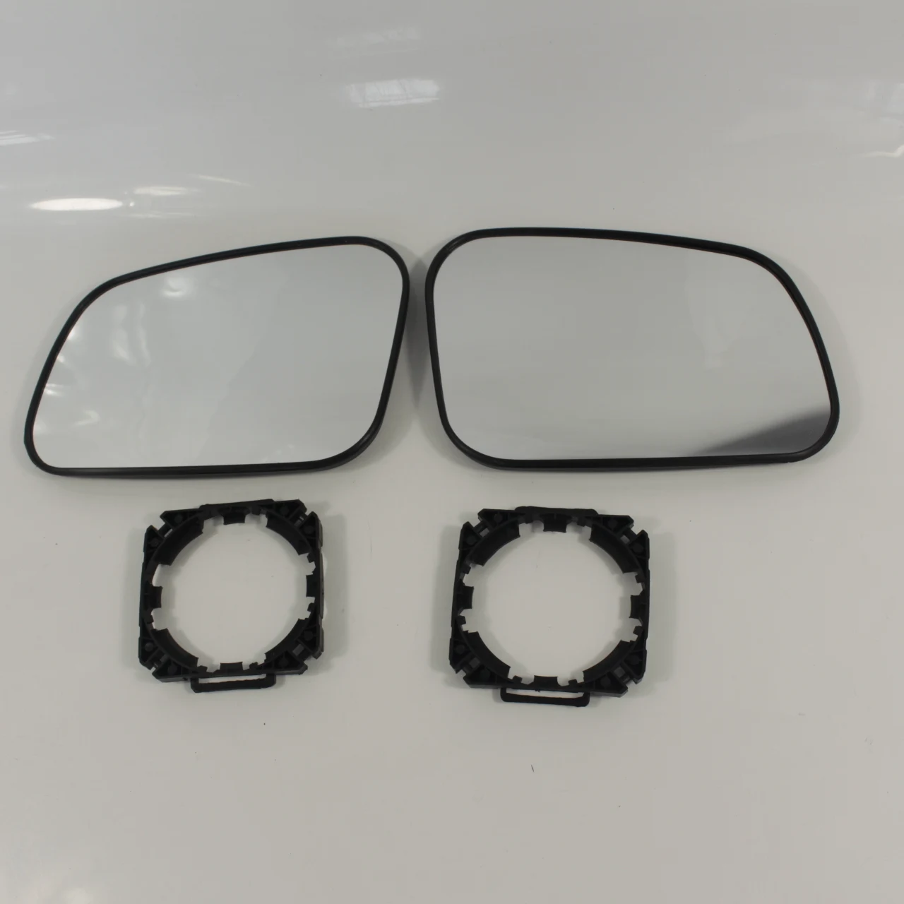 Car Door Side Wing Mirror Glass & Mount For Land Rover Discovery 2 1998