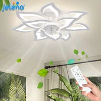 Jelena ventilateur de plafond intelligent avec lumières télécommande 6 vitesses ventilateur LED moderne luminaires cuisine chambre ventilateur domestique 1