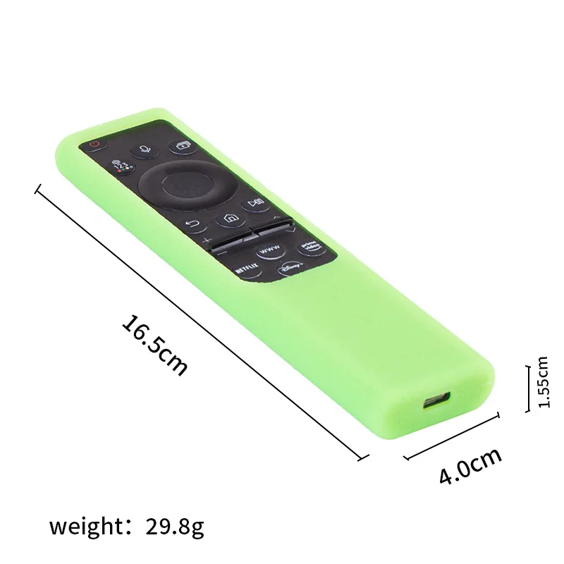 Фото Силиконовый защитный чехол для Samsung Solar Remote Control BN59-01385 и 01358D, силиконовый чехол, светящийся противоударный чехол №3