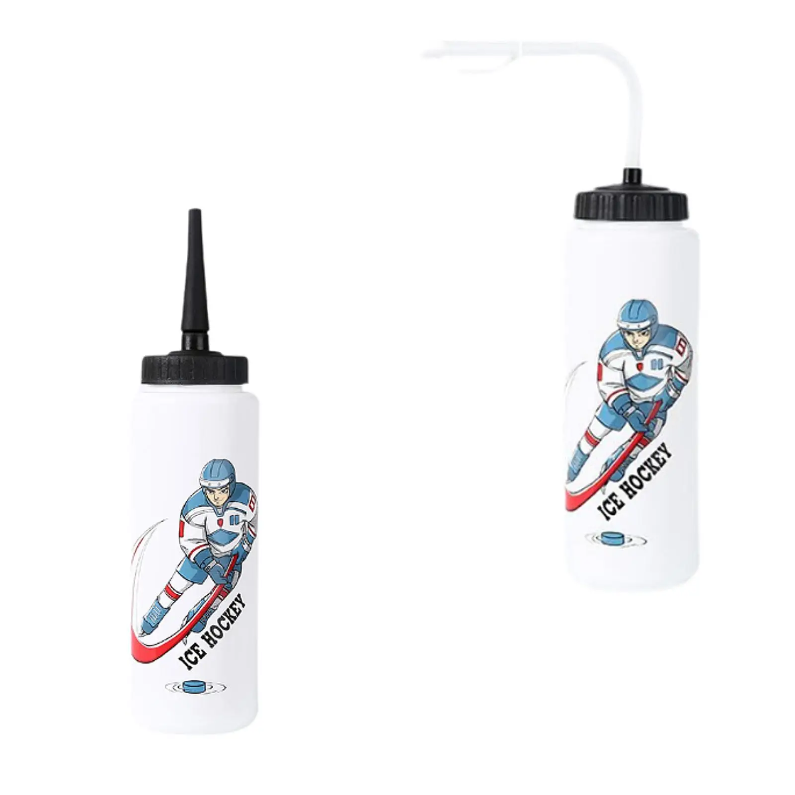 Hockey Water Bottle Sports Water Bottle 1L Capacity Portable Drinking Cup