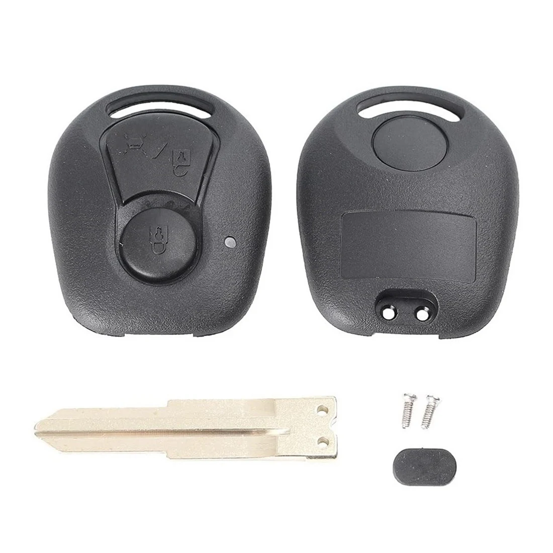 2 Buttons Remote Key Shell for Ssangyong Actyon Kyron Rexton Uncut ...