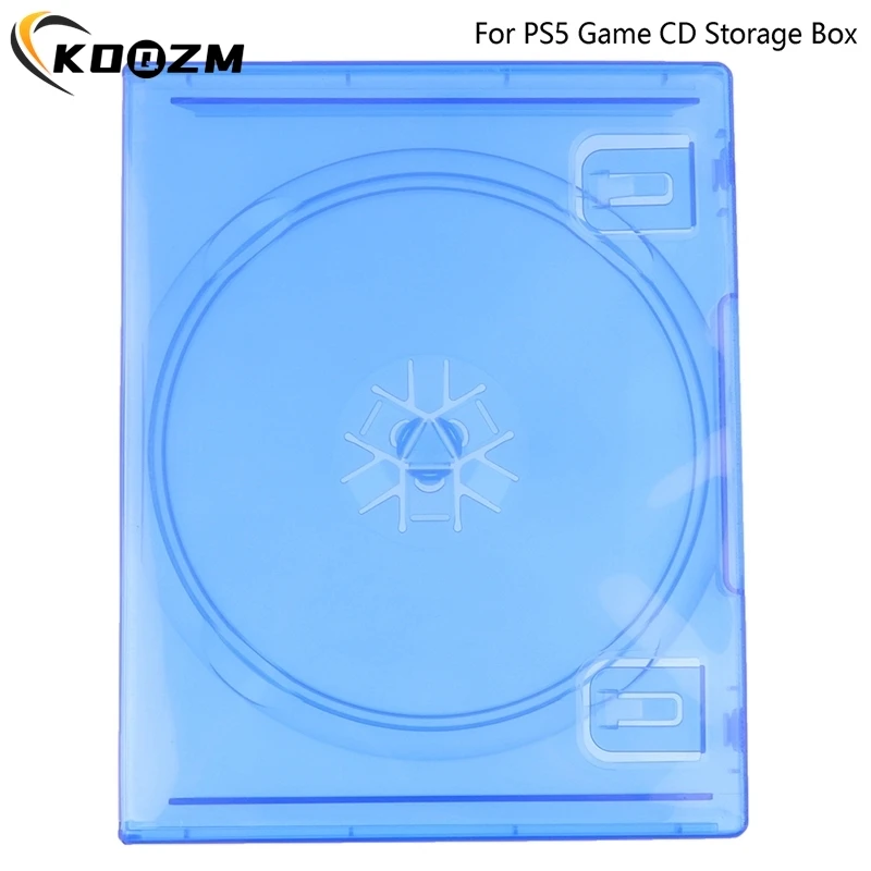 1pcs Plastic Disc Box CD Game Case Protective Box Compatible For / Ps4 Game Disk Holder CD DVD Discs Storage Cover