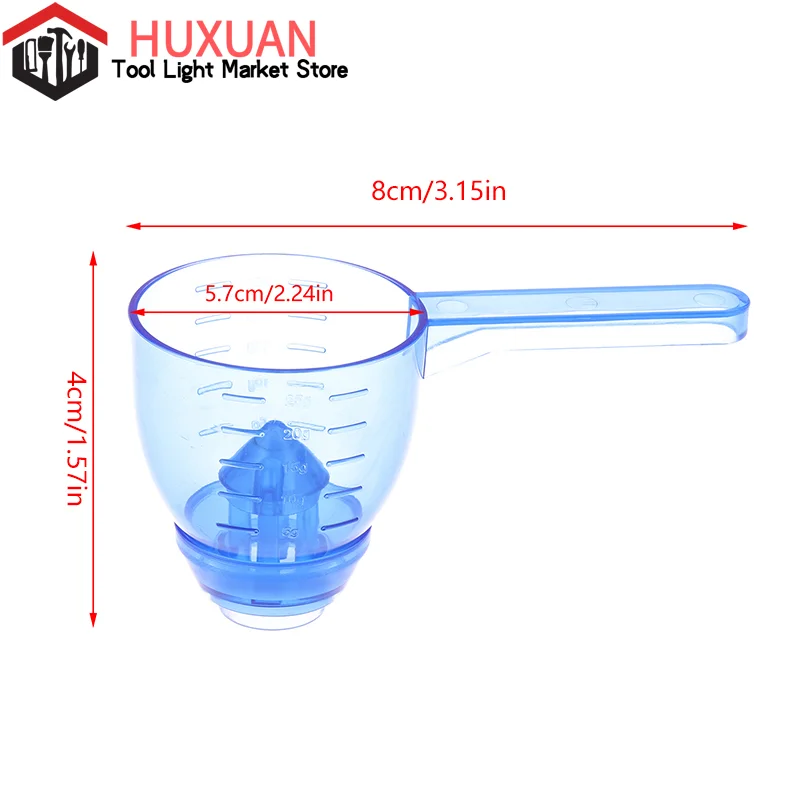 Measuring Scoop Funnel With Scale Multipurpose Professional Kitchen Measuring Tool Powder Funnel For Camping Baking Seasoning