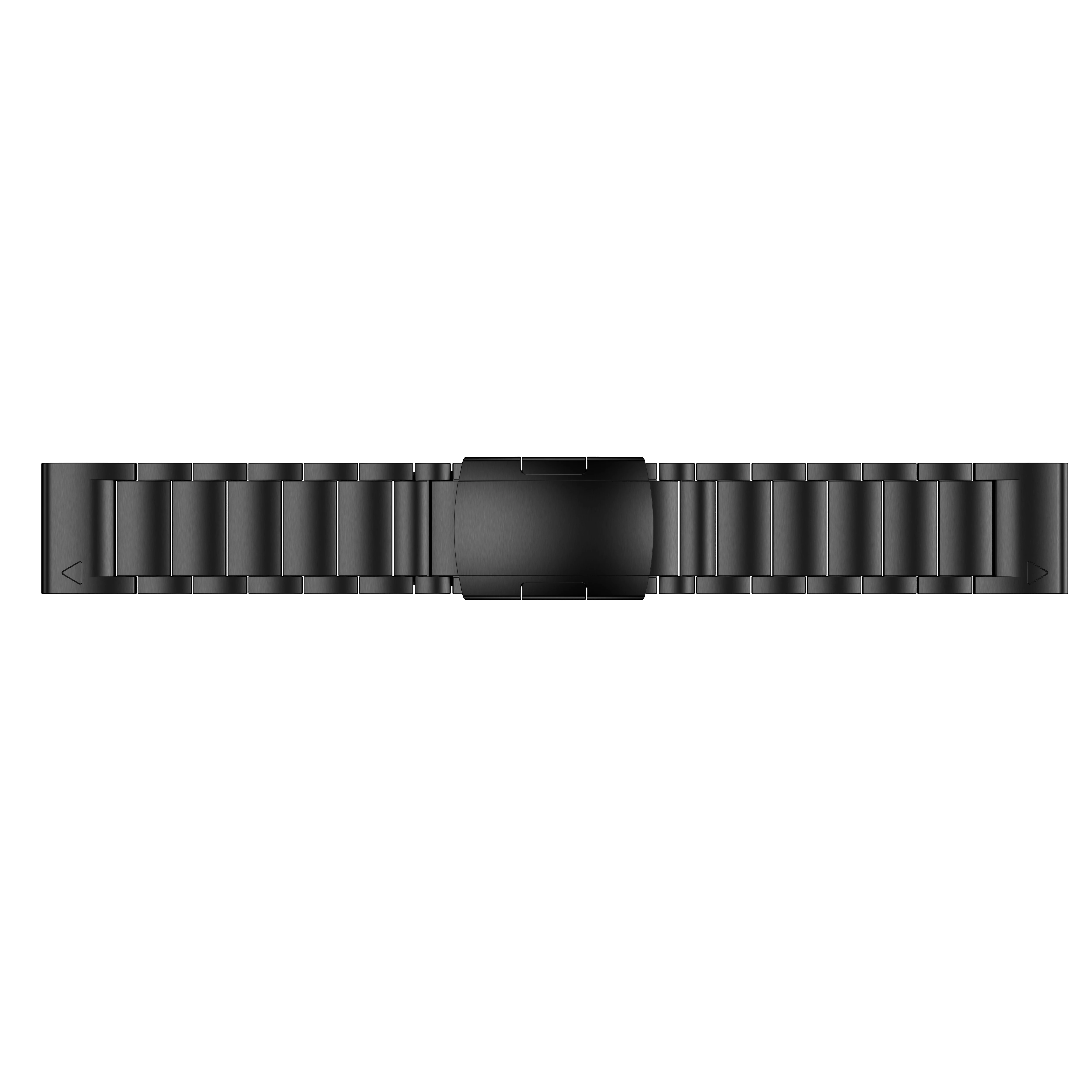 Premium 26mm Quick Fit Titanium Metal Watch Band Bracelet
