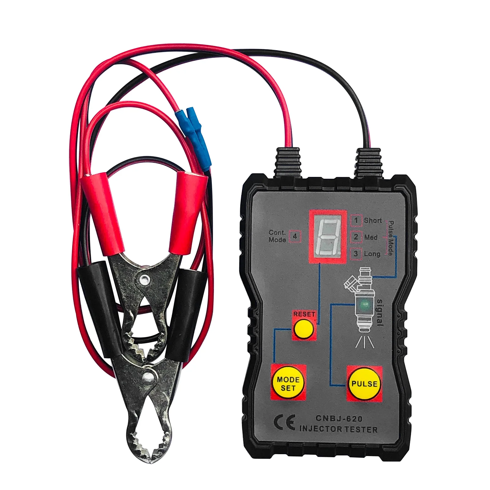 

Car Fuel Injector Tester Powerful Fuel System Scan Tool Gasoline Injector Tester Flush Cleaner Automotive Universally