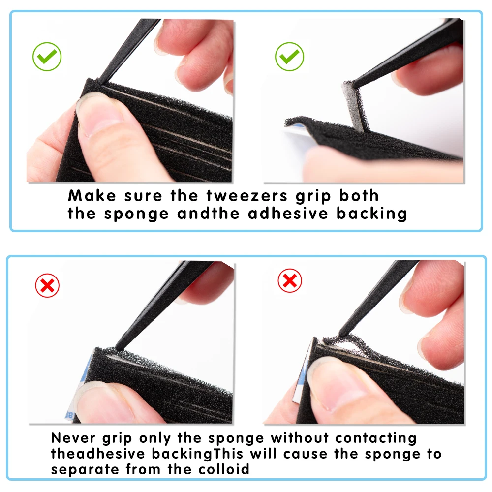 Light Leak Proof Sponge High Density Foam for Nikon FA Light Proof Seal Foam Sponge Film Camera Repair Kits Accessories