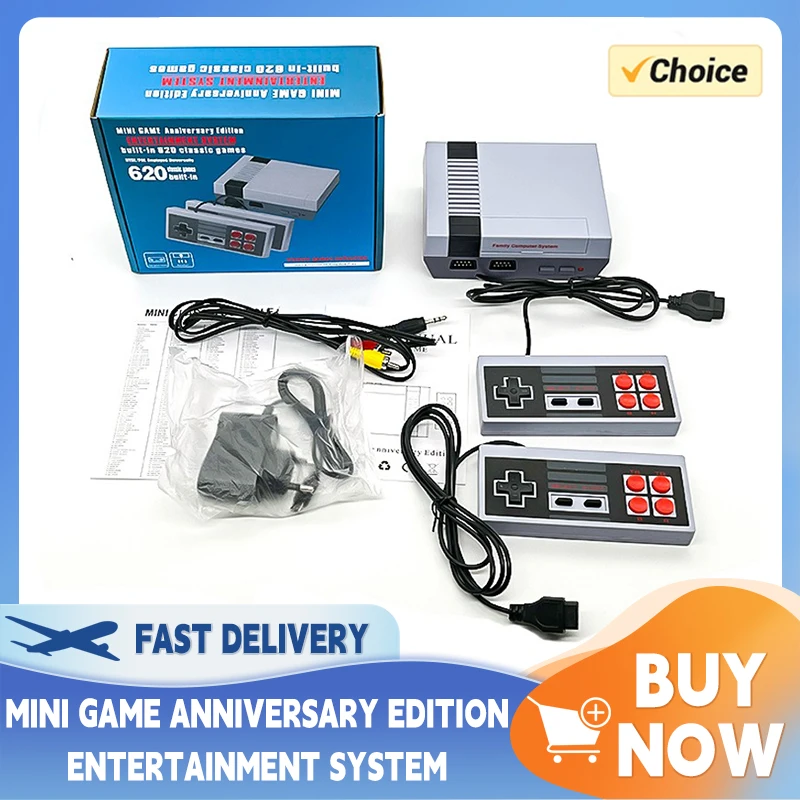 Family Recreation Video Game Console Mini TV Handheld AV