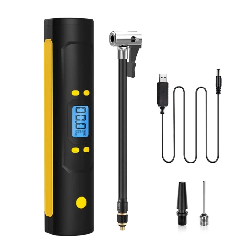 

Автомобильный электрический воздушный насос, портативный беспроводной надувной насос для шин, Прямая доставка