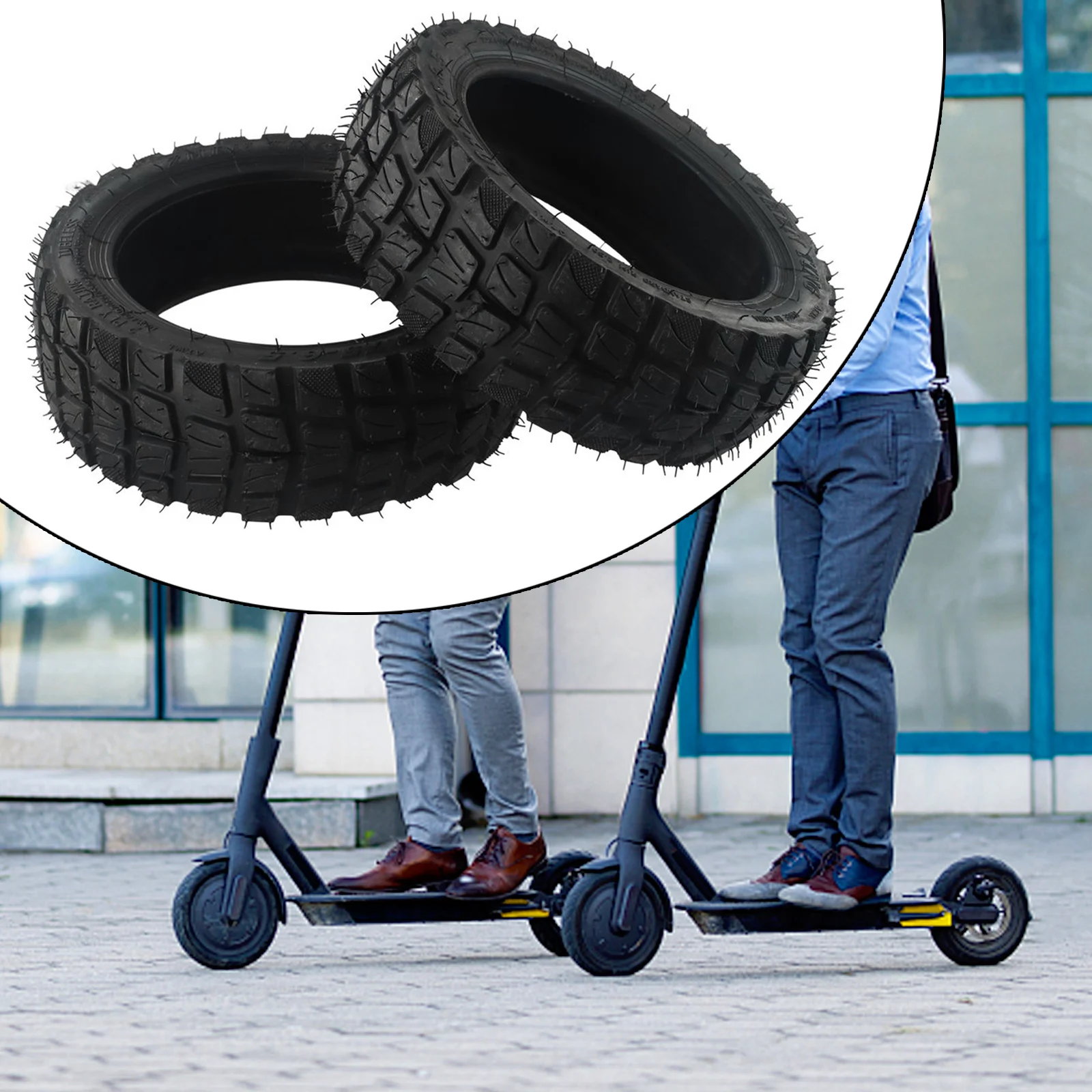 

Heavy duty 10 inch Offroad Scooter Tire Made of Durable Rubber Tubeless 10x2 70 6 5 Suitable Replacement Application 1 tire