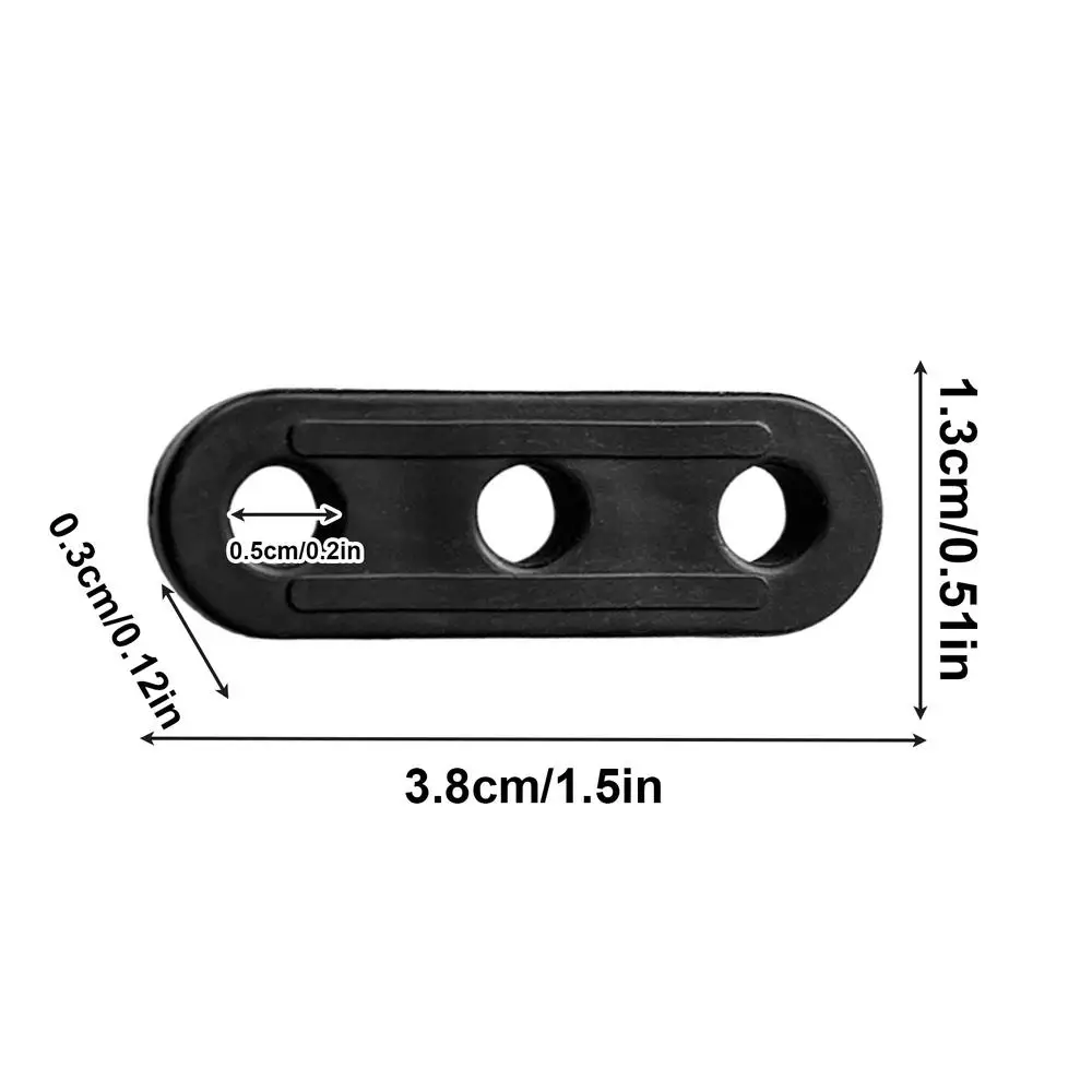 3 Löcher Zelt Wind Seil Schnalle 10PCS Zelt Abspann Spanner Feste Schnalle Winddicht Baldachin Zubehör Für Outdoor Camping wandern – Detail 2