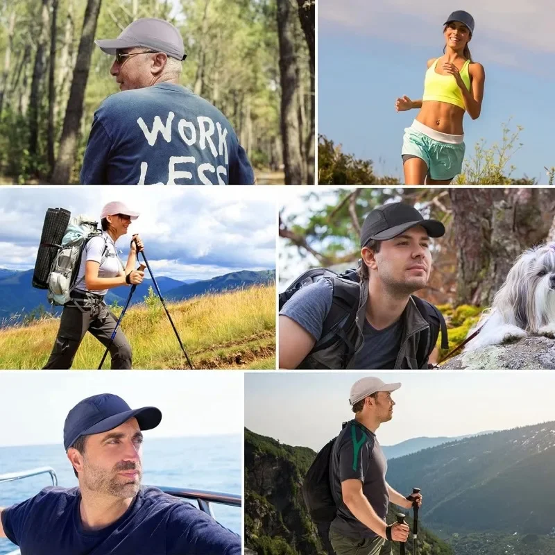 Men's Foldable Outdoor Cap UPF 50+ Sun Protection