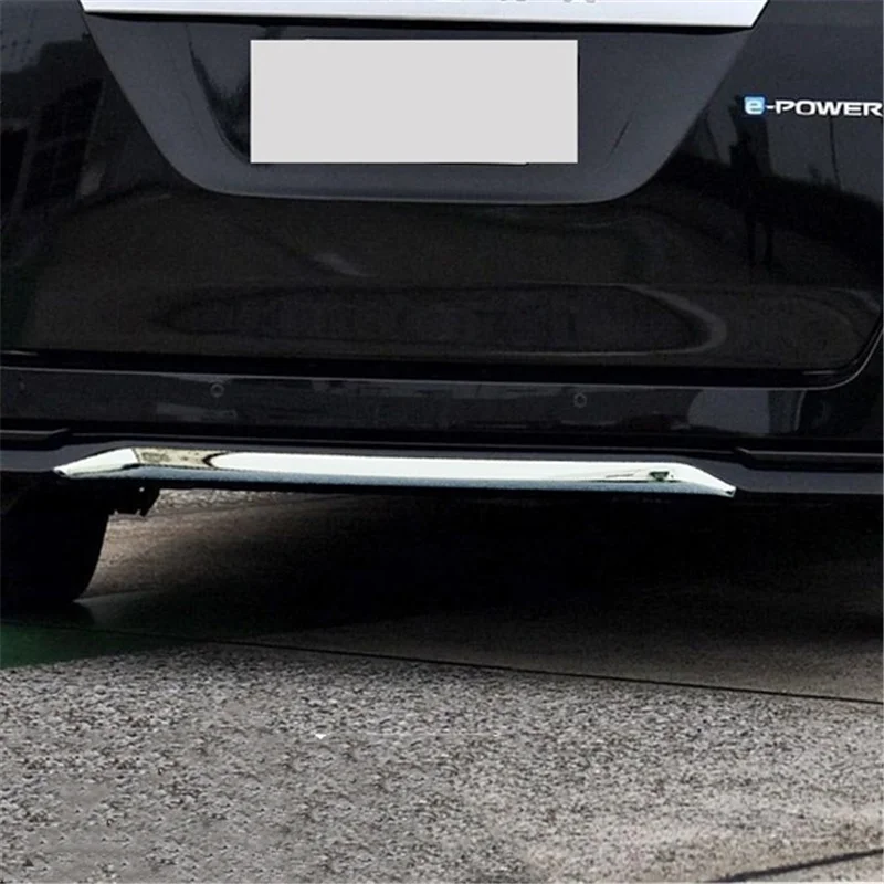 

WELKINRY For Nissan Serena C27 5th Generation Facelifted 2019 2020 2021 2022 ABS Chrome Car Tail Rear Bumper Trim