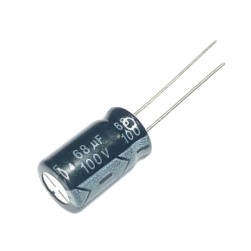 100V68UF 10x13mm Aluminum Electrolytic Capacitors 100V 68UF 100wv 68mf ...